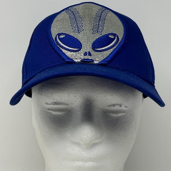 Las Vegas 51s Womens Hat Baseball Cap New Era Alien Aviators Blue Strapback - Picture 8 of 11